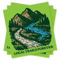 Local Trails Forever Decal Sticker